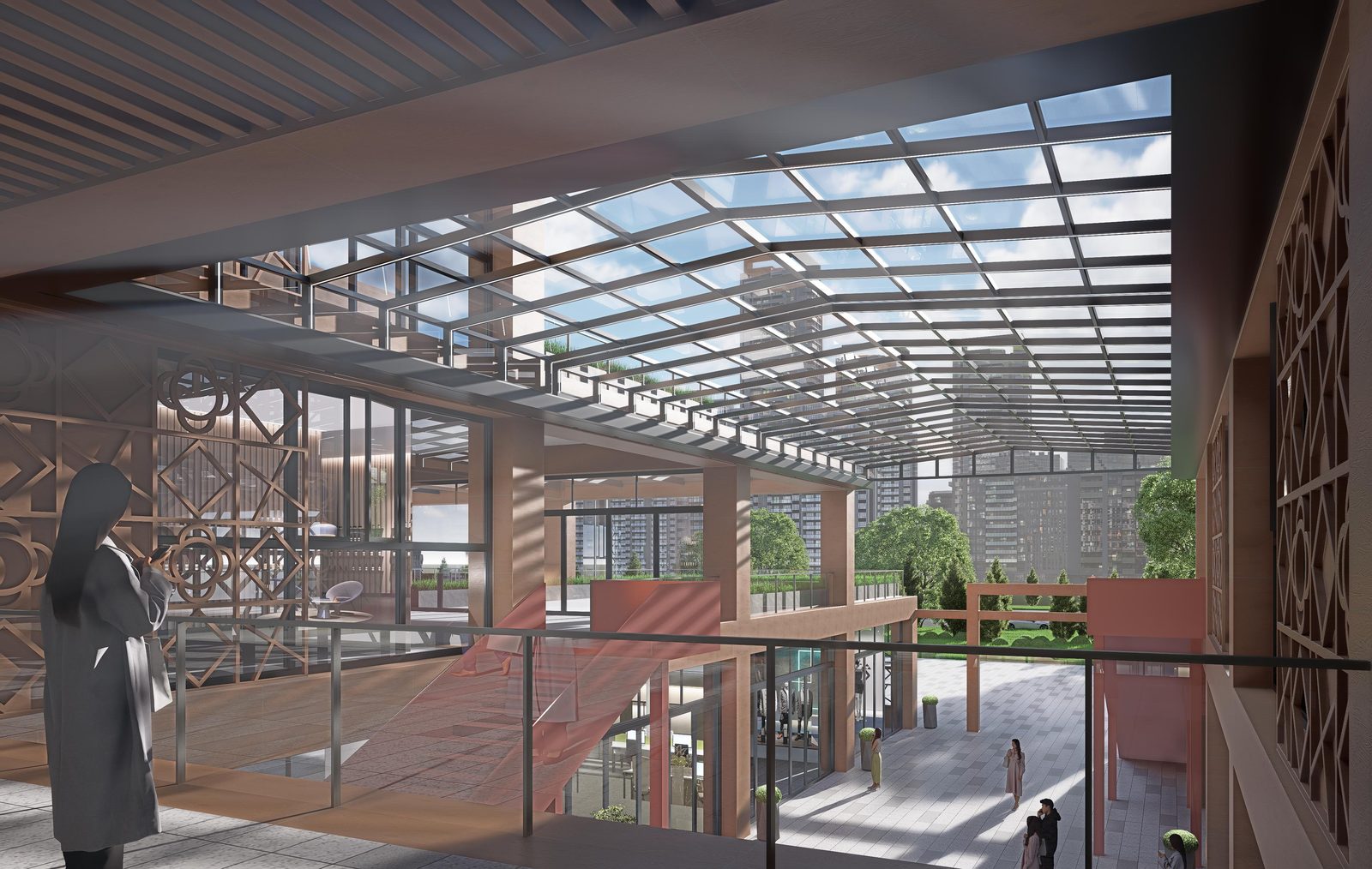 Retractable Commercial Canopy