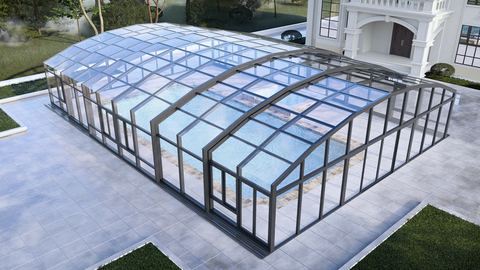 Retractable Pool Enclosure